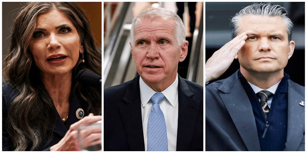 Tillis Says Hegseth Makes Noem Look Like a Five-Star Recruit